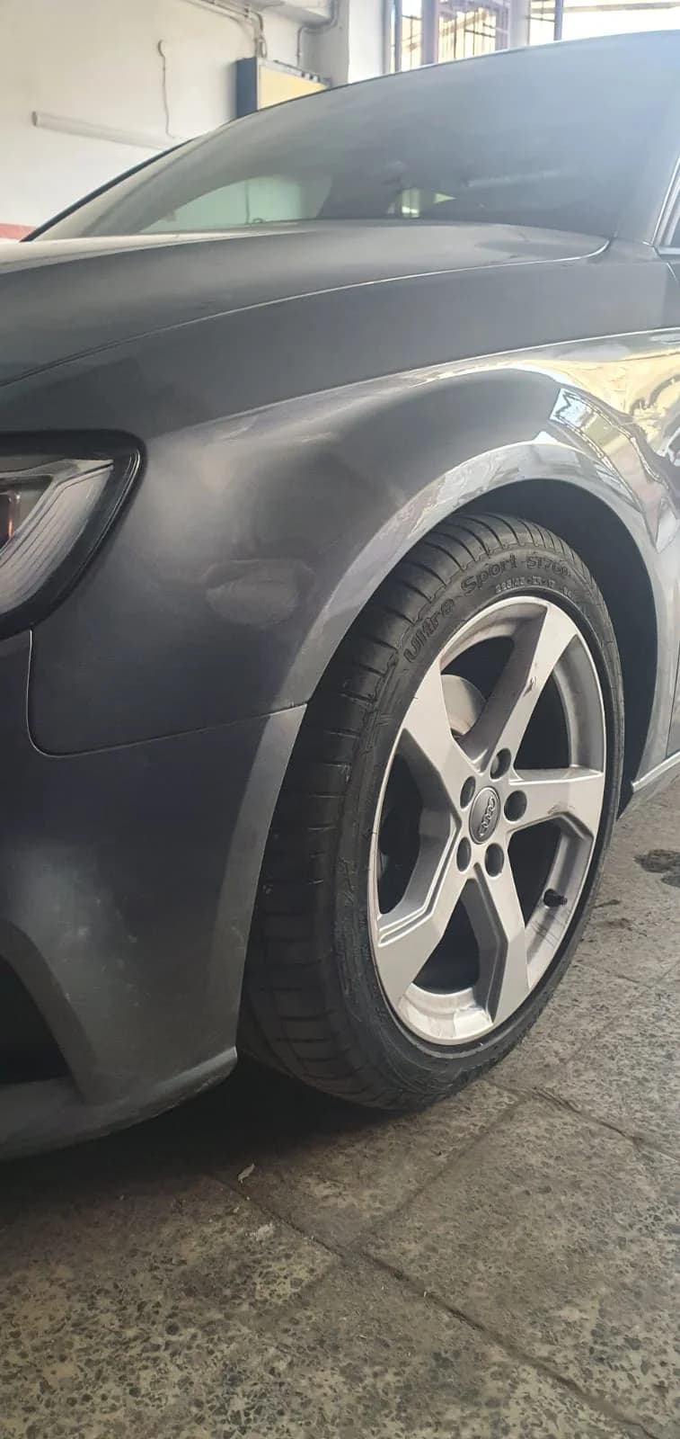 Audi kapı hasarı onarımı - Onarım sonrası