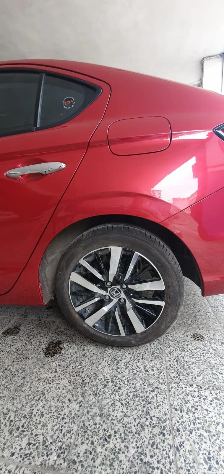 Honda kapı göçük düzeltme - Onarım sonrası